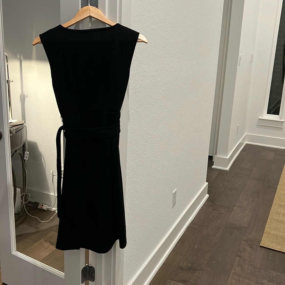 Ann Taylor Black Suede dress